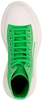 (Women) Alexander McQueen Tread Slick Boots 'Green White' 697080W4UW23189 Lookbook (Women) Alexander McQueen Tread Slick Boots 'Green White' 697080W4UW23189