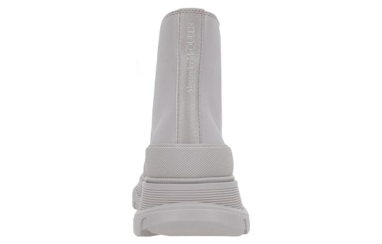 Shop (W) Alexander McQueen Tread Slick Boots 'Abu-abu' 702041WHZ621626