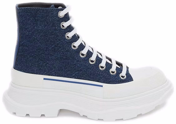 (Women) Alexander McQueen Tread Slick Boots 'Indigo' 611706-W4PD1-4177 Order (Women) Alexander McQueen Tread Slick Boots 'Indigo' 611706-W4PD1-4177