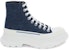 (W) Alexander McQueen Tread Slick Boots 'Indigo' - But Indigo Lelaki di Malaysia 611706-W4PD1-4177