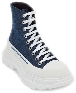 (W) 알렉산더 맥퀸 트레드 슬릭 부츠 '인디고' 611706-W4PD1-4177 Lookbook (W) 알렉산더 맥퀸 트레드 슬릭 부츠 '인디고' 611706-W4PD1-4177