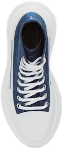 (W) 알렉산더 맥퀸 트레드 슬릭 부츠 '인디고' 611706-W4PD1-4177 Purchase (W) 알렉산더 맥퀸 트레드 슬릭 부츠 '인디고' 611706-W4PD1-4177