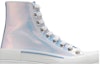 Order 亞歷山大·麥昆 彩色/白色鏡面高幫厚底休閒運動鞋 女款
