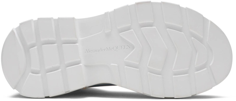 亞歷山大·麥昆 彩色/白色鏡面高幫厚底休閒運動鞋 女款 Shop 亞歷山大·麥昆 彩色/白色鏡面高幫厚底休閒運動鞋 女款