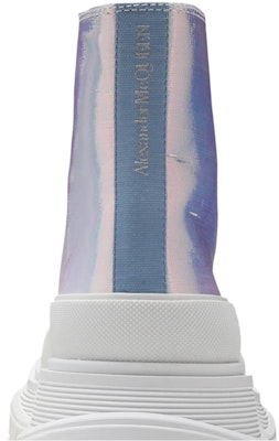 亞歷山大·麥昆 彩色/白色鏡面高幫厚底休閒運動鞋 女款 Sizing 亞歷山大·麥昆 彩色/白色鏡面高幫厚底休閒運動鞋 女款