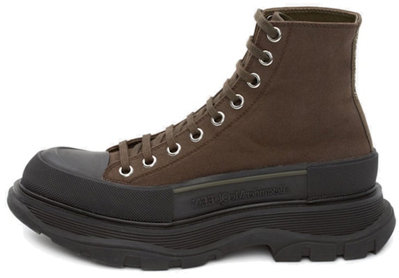 (女款) Alexander McQueen 粗跟靴 '卡其色' 611706-W4L51-3241 Buy (女款) Alexander McQueen 粗跟靴 '卡其色' 611706-W4L51-3241