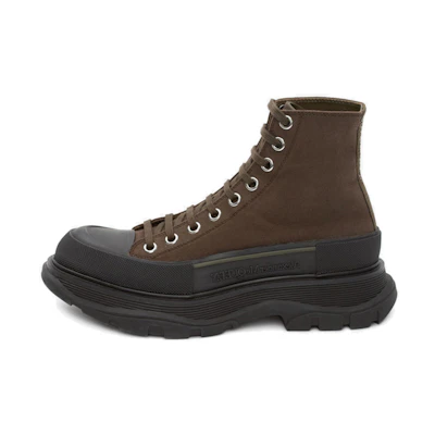 (W) Alexander McQueen Tread Slick Boots 'Khaki'