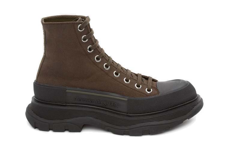 (W) Alexander McQueen Tread Slick Boots 'Khaki' 圖 2