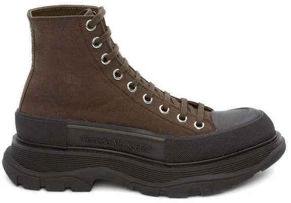 (W) Alexander McQueen Stivali Tread Slick ''Khaki'' 611706-W4L51-3241 Order (W) Alexander McQueen Stivali Tread Slick ''Khaki'' 611706-W4L51-3241