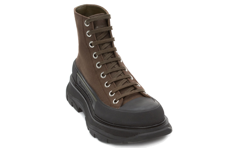 (W) Alexander McQueen Tread Slick Boots 'Khaki' 圖 3