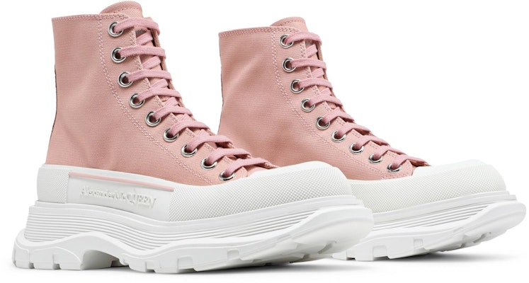 (Women) Alexander McQueen Tread Slick Boots 'Magnolia' 611706W4LR19243 Cheap (Women) Alexander McQueen Tread Slick Boots 'Magnolia' 611706W4LR19243