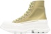(W) Alexander McQueen Tread Slick Boots 'Hijau Zaitun' 697080W4U313809