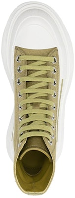 (Women) Alexander McQueen Tread Slick Boots 'Olive Green' 697080W4U313809 Shop (Women) Alexander McQueen Tread Slick Boots 'Olive Green' 697080W4U313809