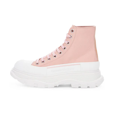 (W) Alexander McQueen Tread Slick Boot 'Magnolia White'