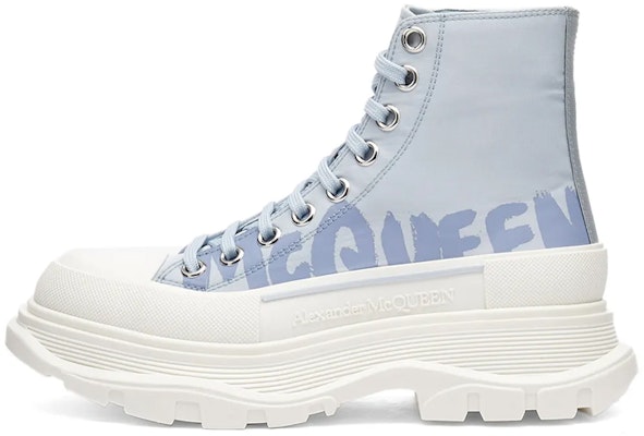 (Women) Alexander McQueen Tread Slick Boots 'Sky Blue White' 708752W4RQ24632 Buy (Women) Alexander McQueen Tread Slick Boots 'Sky Blue White' 708752W4RQ24632