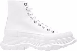 (Women) Alexander McQueen Tread Slick Boots 'White' 611706-W4MV2-9000 (Women) Alexander McQueen Tread Slick Boots 'White' 611706-W4MV2-9000