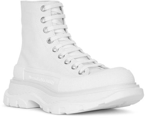 (W) アレキサンダー・マックイーン トレッド スリック ブーツ (ホワイト) 611706-W4L32-9000 Order (W) アレキサンダー・マックイーン トレッド スリック ブーツ (ホワイト) 611706-W4L32-9000