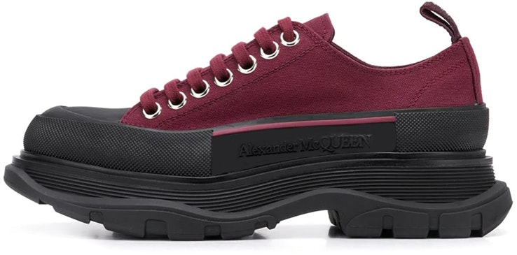 women-alexander-mc-queen-tread-slick-canvas-lace-up-shoes-burgundy-black-611705-w4-mv-25048