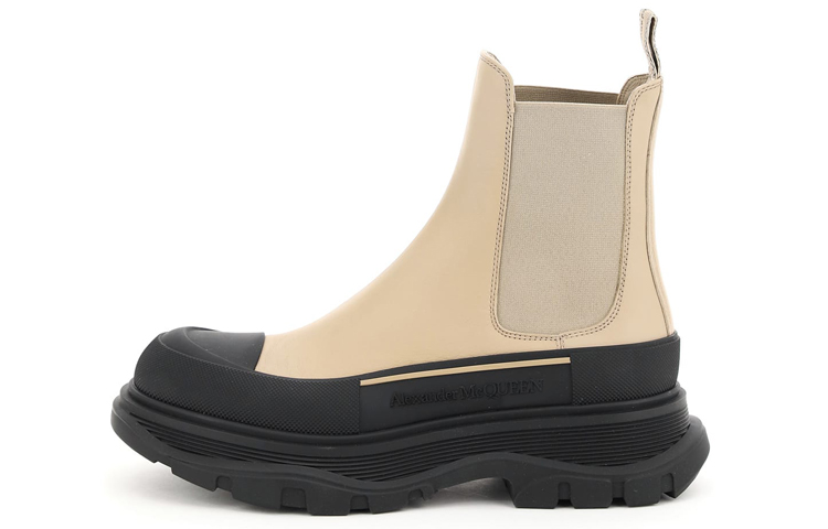 Buy (W) Alexander McQueen Tread Slick Chelsea 'Beige' Sepatu Boot Pria Beige 635714WHZ612615