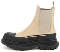 (W) アレキサンダー・マックイーン トレッド スリック チェルシー ベージュ 635714WHZ612615 Buy (W) アレキサンダー・マックイーン トレッド スリック チェルシー ベージュ 635714WHZ612615