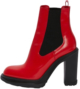 (W) Alexander McQueen Tread Slick Chelsea Boot 'Merah' 678530WHZ846496 Buy (W) Alexander McQueen Tread Slick Chelsea Boot 'Merah' 678530WHZ846496