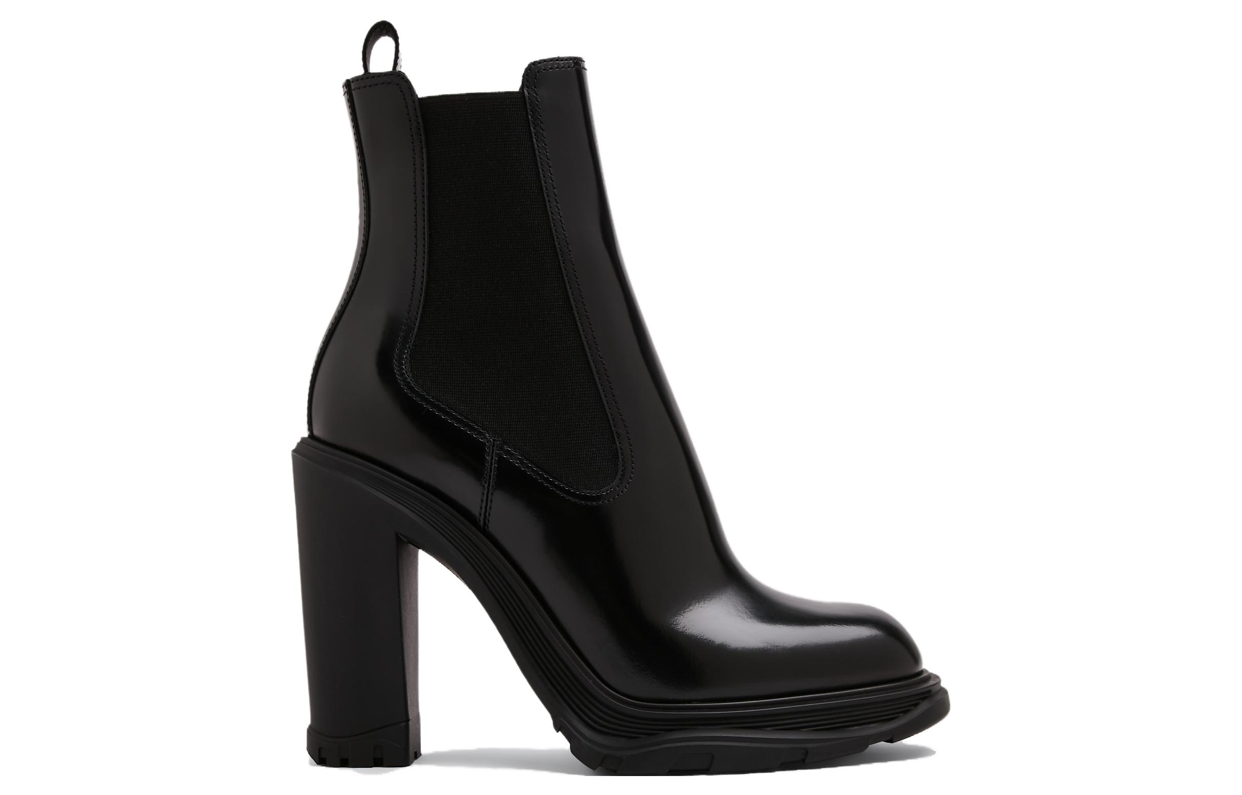 Order (W) 알렉산더 맥퀸 트레드 슬릭 첼시 부츠 (블랙) 678530WHZ841000