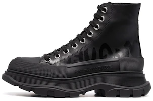 (Women) Alexander McQueen Tread Slick High-Top Boots 'Black' 679529WIABD1000 (Women) Alexander McQueen Tread Slick High-Top Boots 'Black' 679529WIABD1000