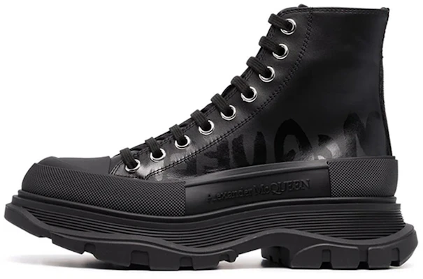 (W) Alexander McQueen Tread Slick High-Top Stiefel ''Schwarz'' 679529WIABD1000 Buy (W) Alexander McQueen Tread Slick High-Top Stiefel ''Schwarz'' 679529WIABD1000