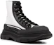 Order (W) Alexander McQueen Tread Slick High-Top Sneakers 'Putih Hitam' 666809W4RK19360