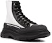 Order (W) Alexander McQueen Tread Slick High-Top Sneakers 'Putih Hitam' 666809W4RK19360