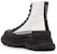 (W) Alexander McQueen Tread Slick High-Top Sneakers 'Putih Hitam' 666809W4RK19360