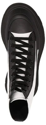 (W) Alexander McQueen Tread Slick High-Top Sneakers 'Putih Hitam' 666809W4RK19360 Shop (W) Alexander McQueen Tread Slick High-Top Sneakers 'Putih Hitam' 666809W4RK19360