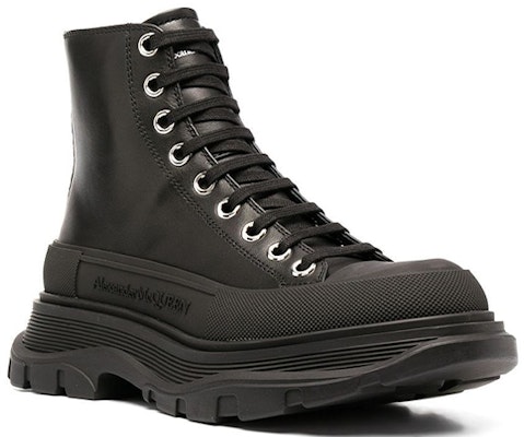 (Women) Alexander McQueen Tread Slick High 'Black' 633900-WHZ62-1081 Lookbook (Women) Alexander McQueen Tread Slick High 'Black' 633900-WHZ62-1081