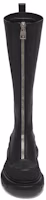 Lookbook (W) Alexander McQueen Tread Slick High 'Kulit Hitam Zip' 766902WHZ6U1000