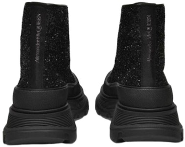 (W) Alexander McQueen Tread Slick High 'Hitam Glitter' 666806-W4JF4-1000 Shop (W) Alexander McQueen Tread Slick High 'Hitam Glitter' 666806-W4JF4-1000