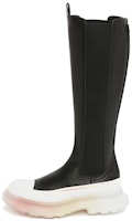 (Women) Alexander McQueen Tread Slick High 'Gradient Black and White Chelsea' 707682WHZ6G1599 (Women) Alexander McQueen Tread Slick High 'Gradient Black and White Chelsea' 707682WHZ6G1599
