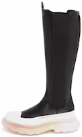 (Women) Alexander McQueen Tread Slick High 'Gradient Black and White Chelsea' 707682WHZ6G1599 (Women) Alexander McQueen Tread Slick High 'Gradient Black and White Chelsea' 707682WHZ6G1599