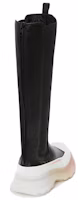 Shop (W) Alexander McQueen Tread Slick Tinggi 'Gradien Hitam dan Putih Chelsea' 707682WHZ6G1599