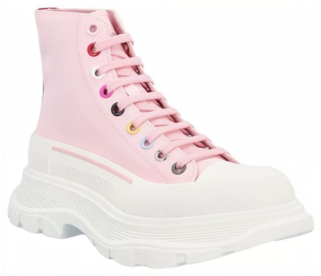 (Women) Alexander McQueen Tread Slick High 'Pink' 611706-W4MVG-5801 Order (Women) Alexander McQueen Tread Slick High 'Pink' 611706-W4MVG-5801