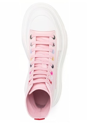 (W) 알렉산더 맥퀸 트레드 슬릭 핑크 하이탑 611706-W4MVG-5801 Lookbook (W) 알렉산더 맥퀸 트레드 슬릭 핑크 하이탑 611706-W4MVG-5801