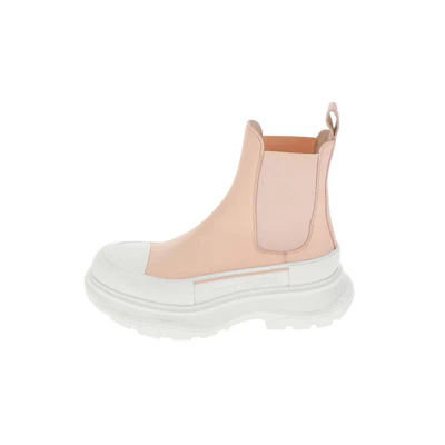 (W) Alexander McQueen Tread Slick High 'Pink Chelsea'