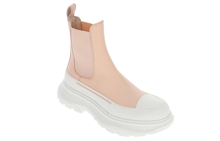 Order (Women) Alexander McQueen Tread Slick High 'Pink Chelsea' 635714WHZ616838