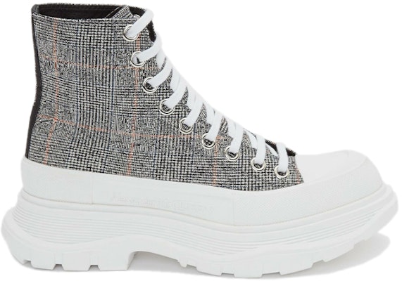 (Women) Alexander McQueen Tread Slick High 'Tweed' 650808-W4PE1-1071 Order (Women) Alexander McQueen Tread Slick High 'Tweed' 650808-W4PE1-1071