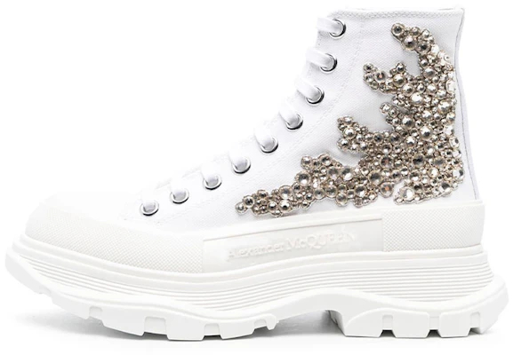 (Women) Alexander McQueen Tread Slick High 'White' 720872W4TGH9423 Buy (Women) Alexander McQueen Tread Slick High 'White' 720872W4TGH9423