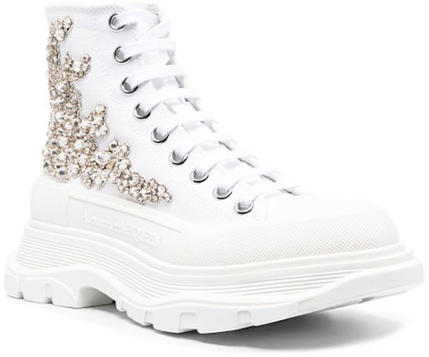 (Women) Alexander McQueen Tread Slick High 'White' 720872W4TGH9423 Order (Women) Alexander McQueen Tread Slick High 'White' 720872W4TGH9423