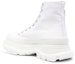 Shop (W) Alexander McQueen Tread Slick Tinggi 'Putih' 720872W4TGH9423