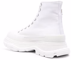 Shop (W) Alexander McQueen Tread Slick Tinggi 'Putih' 720872W4TGH9423