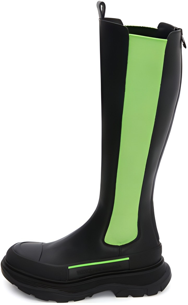 women-alexander-mc-queen-tread-slick-high-top-black-green-707682-whz-661594