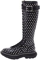 (Women) Alexander McQueen Tread Slick High Top 'Black' 595467WHQSG1090 (Women) Alexander McQueen Tread Slick High Top 'Black' 595467WHQSG1090
