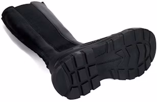 Purchase (W) Alexander McQueen Tread Slick Boot Tinggi Lutut 'Hitam' 707682-WHZ66-1000